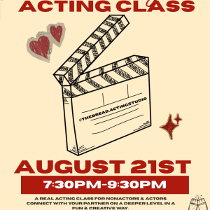 Couples Acting Date Night — Couple Ticket — August 21